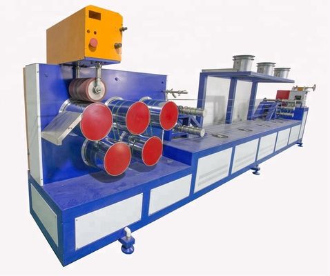 अच्छी कीमत 150-200 KG/H प्लास्टिक पीईटी स्ट्रैप बनाने की मशीन 0.4-1.5 मिमी ऑनलाइन