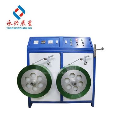 High Stability Automatic Double-station PET Strap Rewinding Machine for Manufacturing Plant