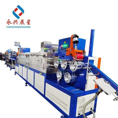 2-Line PP Plastic Strap Belt Extruders Production Line for Making Packing Strap Bands Screw Diameter 75mm