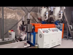 स्वचालित पीपी डबल पेंच 2 स्ट्रैपिंग बैंड एक्सट्रूज़न उत्पादन लाइन