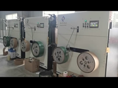 पीईटी पट्टियों के लिए स्वचालित घुमावदार उत्पादन लाइन और लगातार पीईटी पॉलीएथिलीन टेरेफ्थालेट आउटपुट